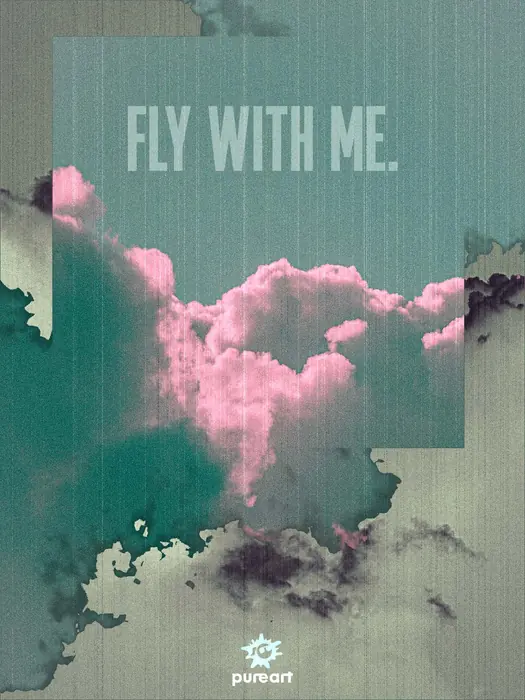 Poster „Fly with Me“